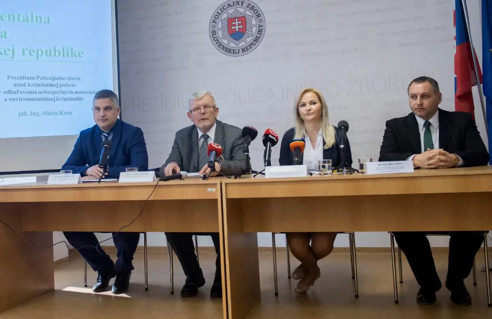 Tlačová konferenica Policajného zboru